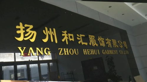 寶應企業(yè)和匯服飾公司產(chǎn)品打入歐洲市場,業(yè)務每年增長20